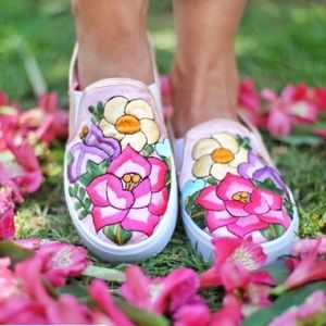 Luisa Mexican Embroidered Sneakers
